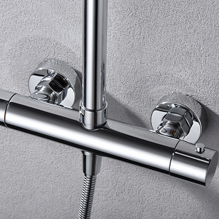 Barre de douche Monza chrome – Image 3