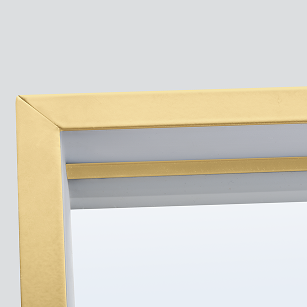 Miroir ABILITY 80*80 cm oro cepillado